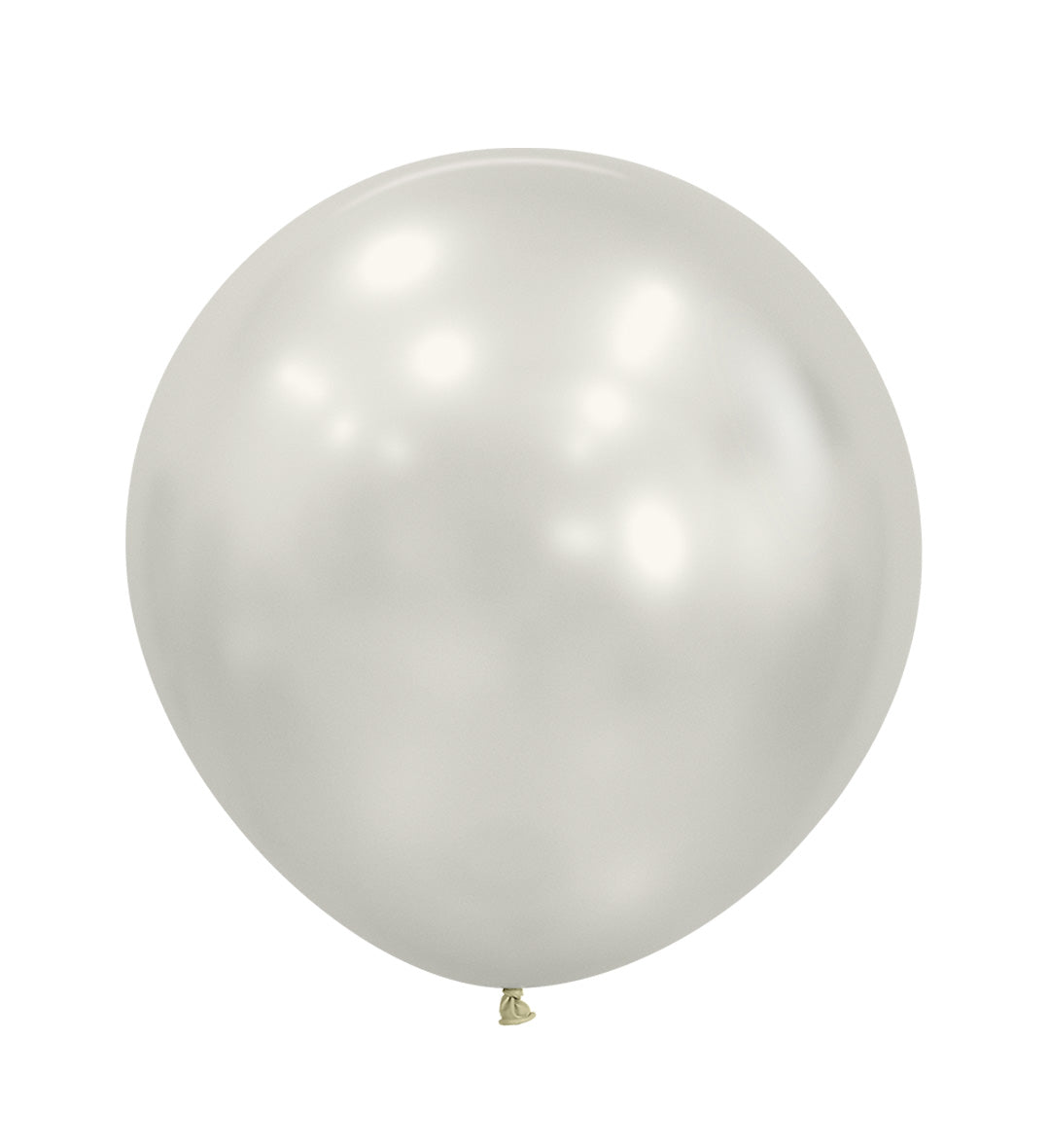 PMLAND 100 Pcs Silver Latex Balloons - 9-12 Inch, Thickened, For Birthday Wedding Baby Shower Party Decorations