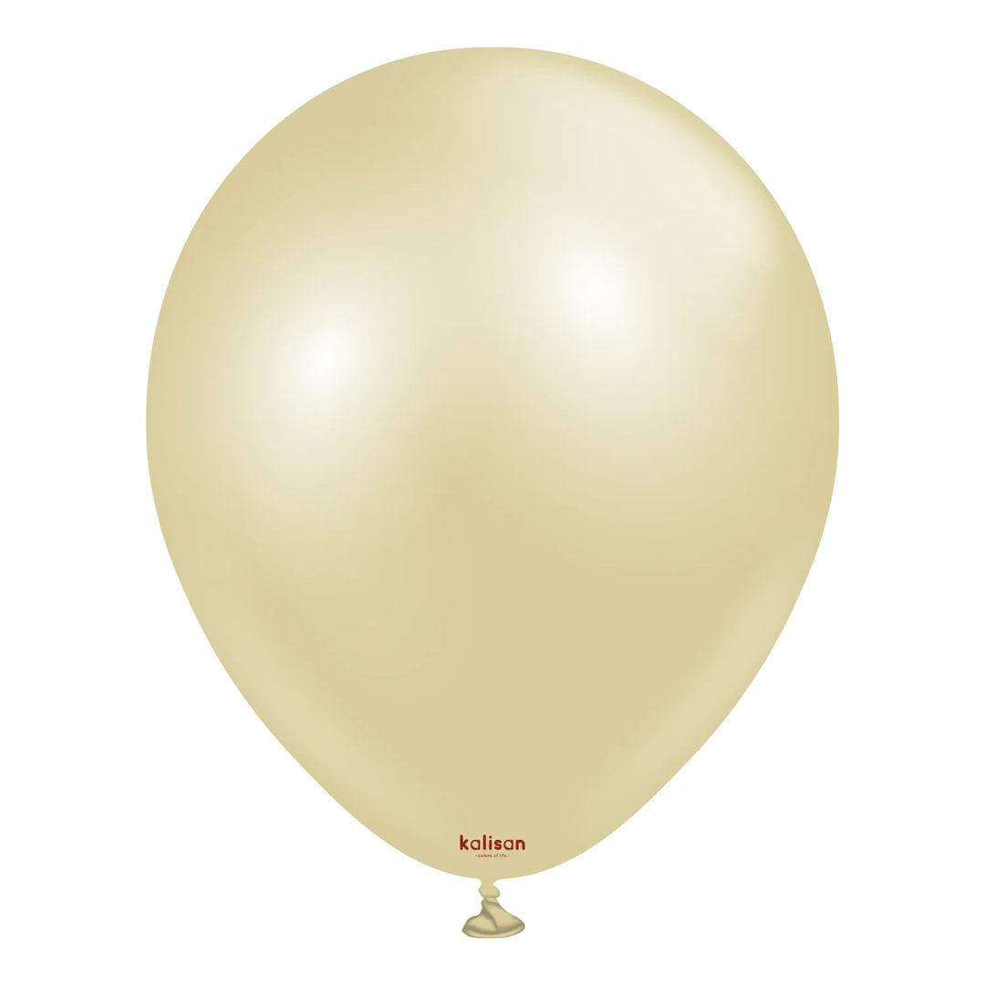 Kalisan Aura Antique Gold Latex Balloon - Various Sizes