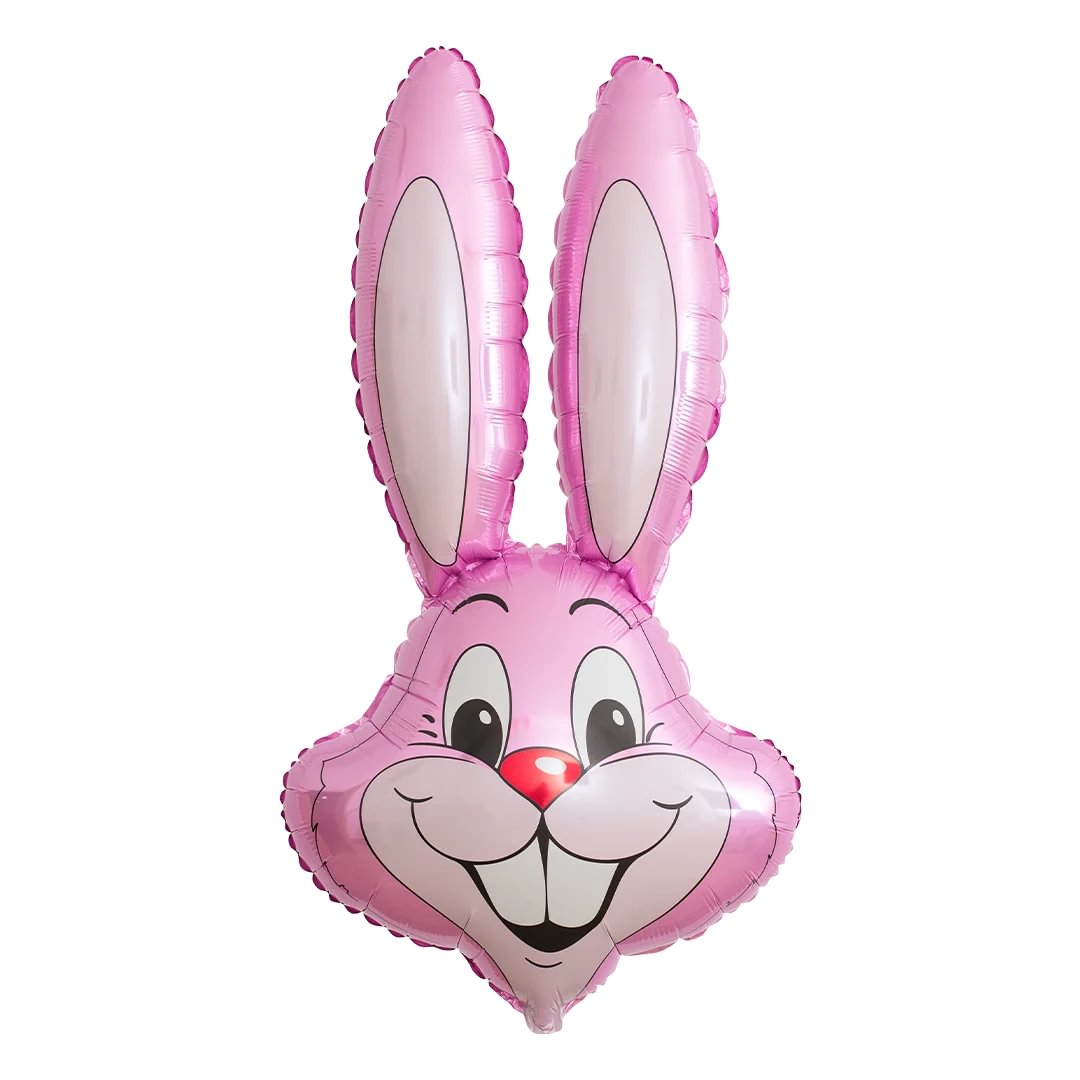 Pink Rabbit Balloon FlexMetal Pink Rabbit Head 35
