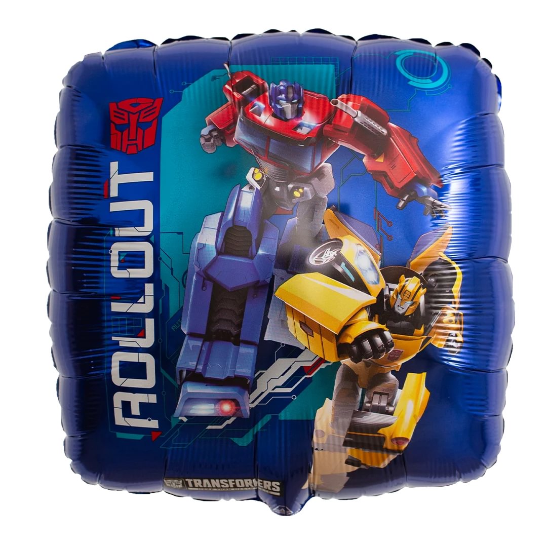 Transformers Square Foil Balloon with transformers design